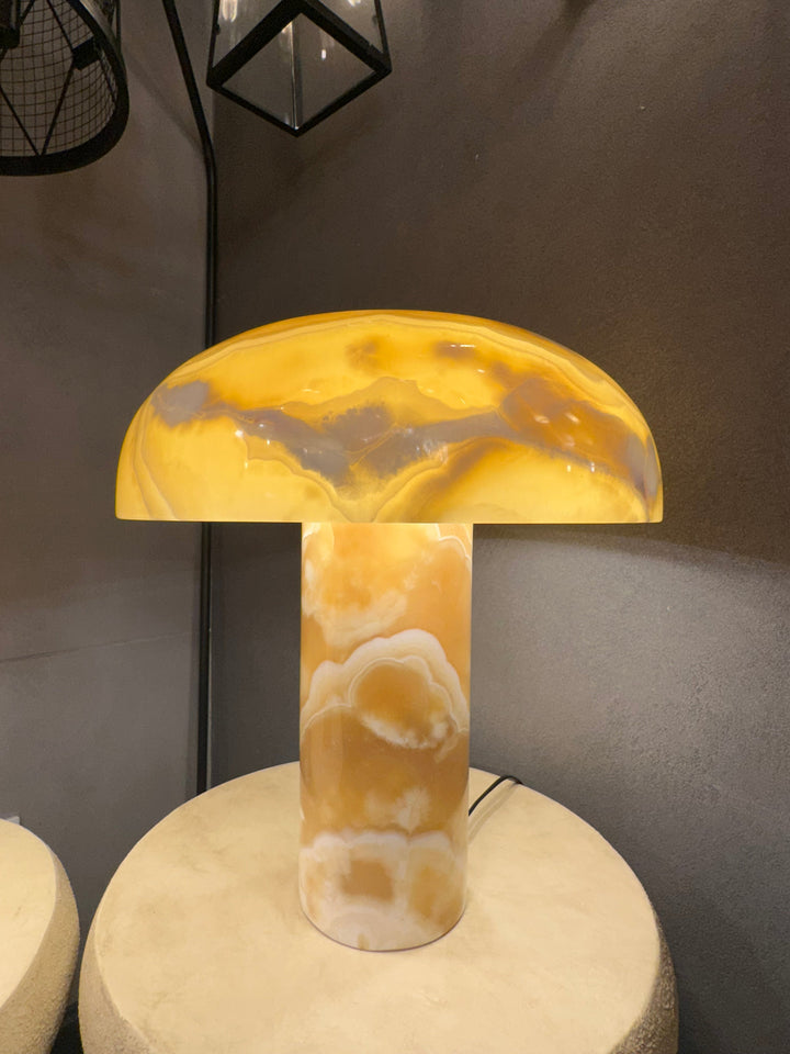 Alabaster Stone Table Lamp