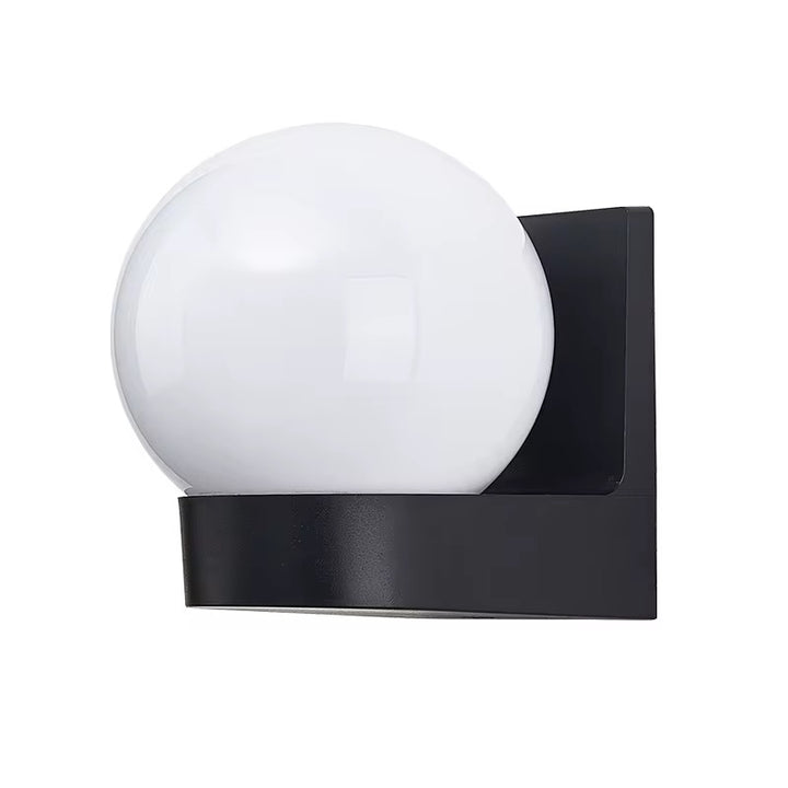 Minimal Globe outdoor Wall Light
