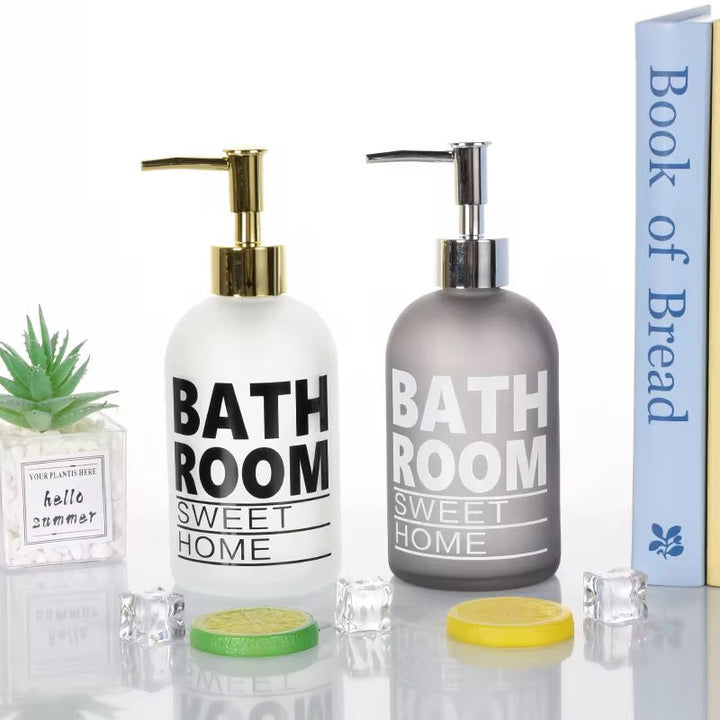 Bathroom Sweet Home Soap Dispenser Set of 2