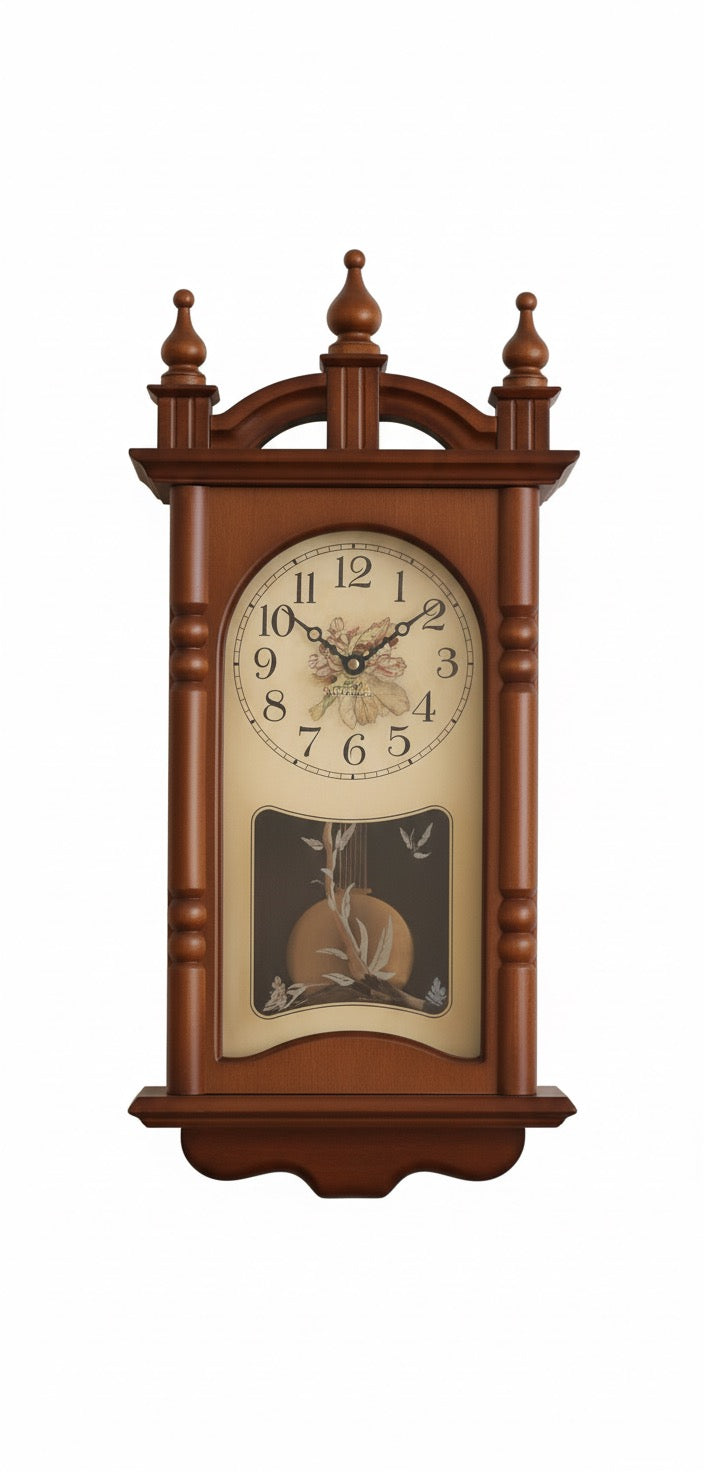Classic Wooden Wall Clock