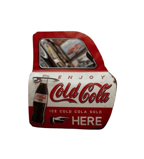 Vintage Coca-Cola Metal Wall Sign