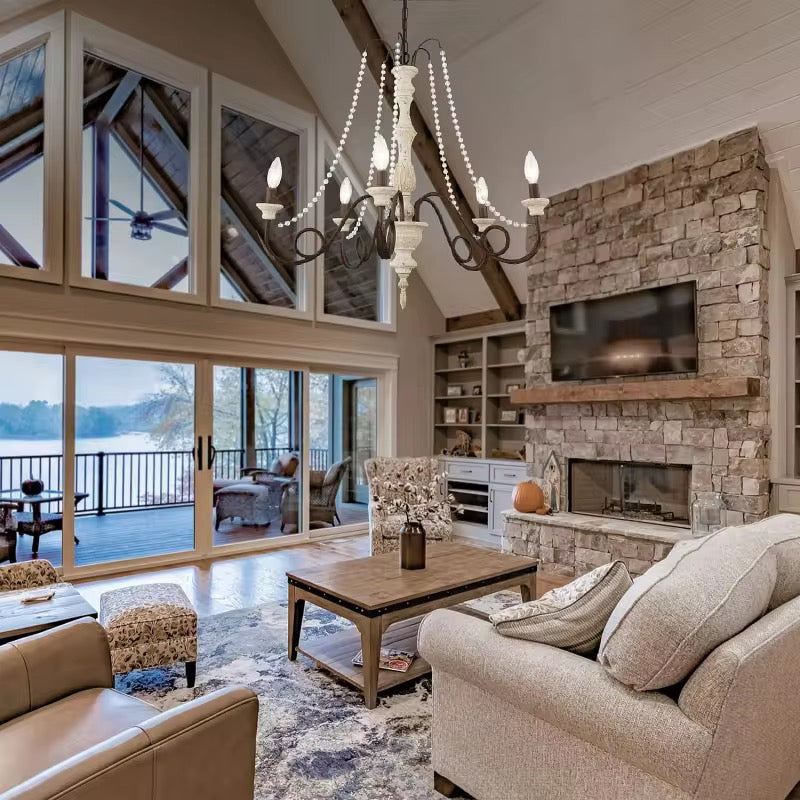 Vintage Chandelier with Chain Design