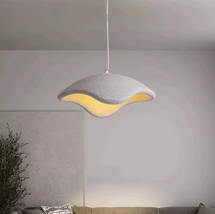 Modern Wave-Shaped Pendant Light