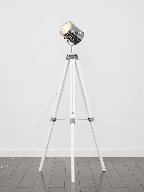 Industrial Tripod Floor Lamp