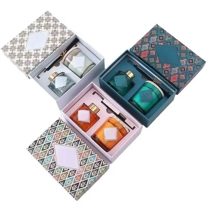 Luxury Glass Perfume Diffuser Gift Set