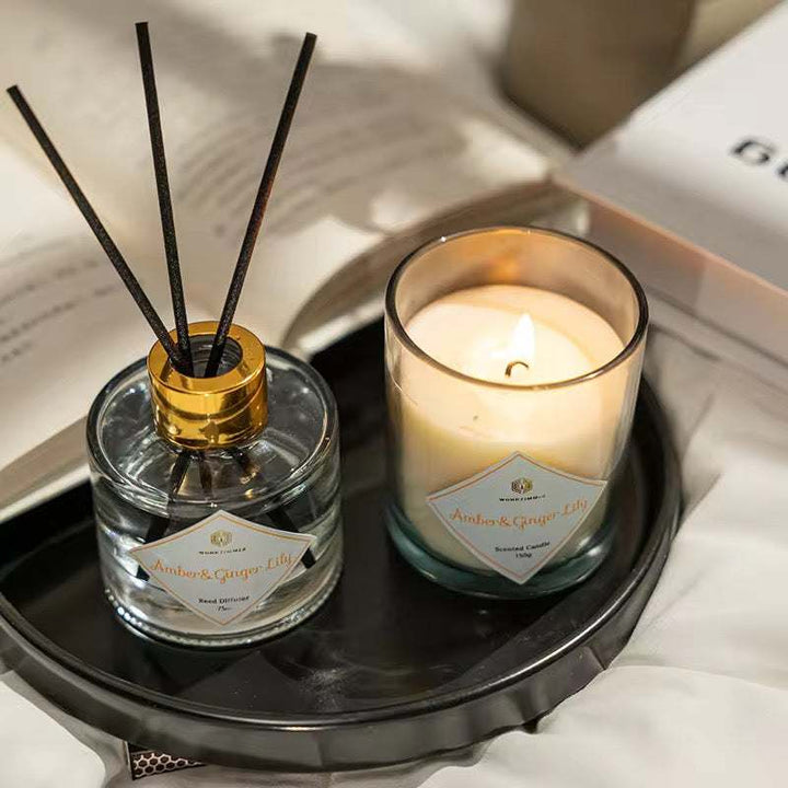 Luxury Glass Perfume Diffuser Gift Set