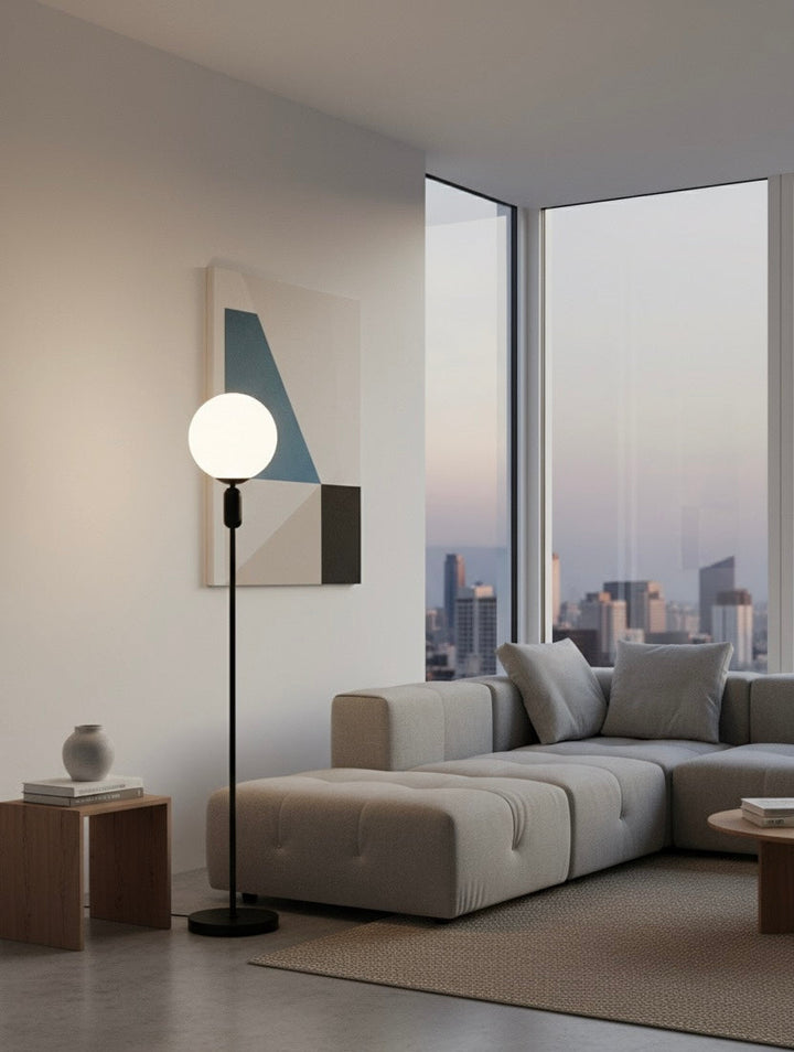 Modern Globe Floor Lamp