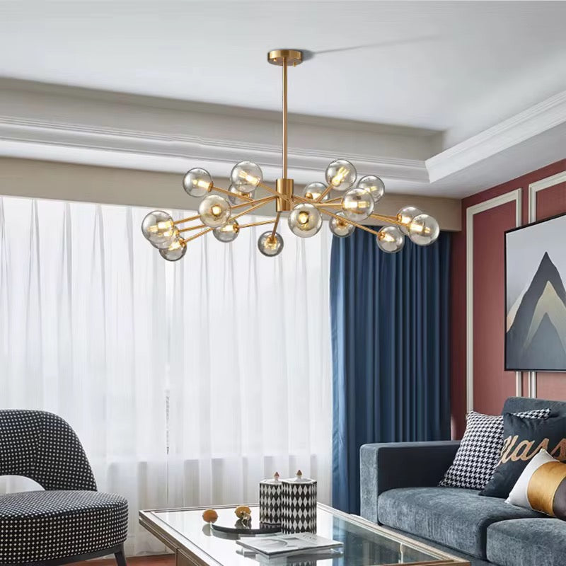 Modern Branches Light Sputnik Chandelier