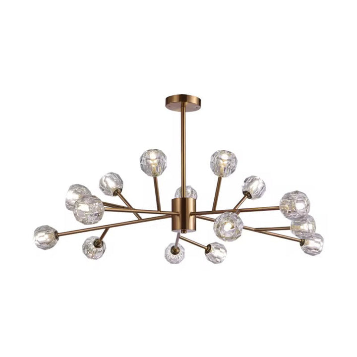 Modern Gold Branch Chandelier