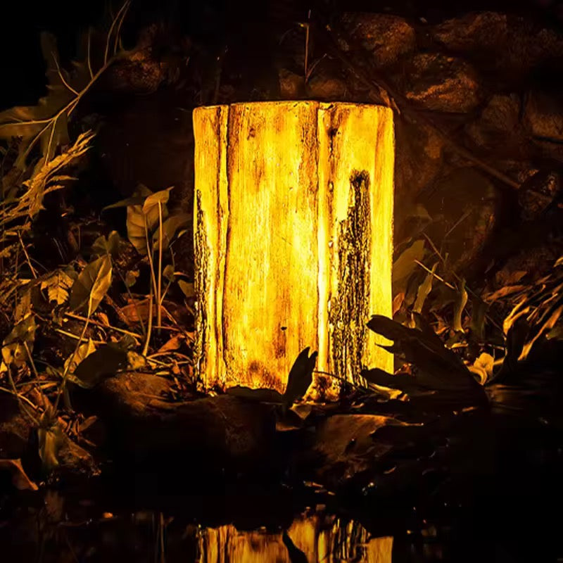 Outdoor LED Log Floor Light