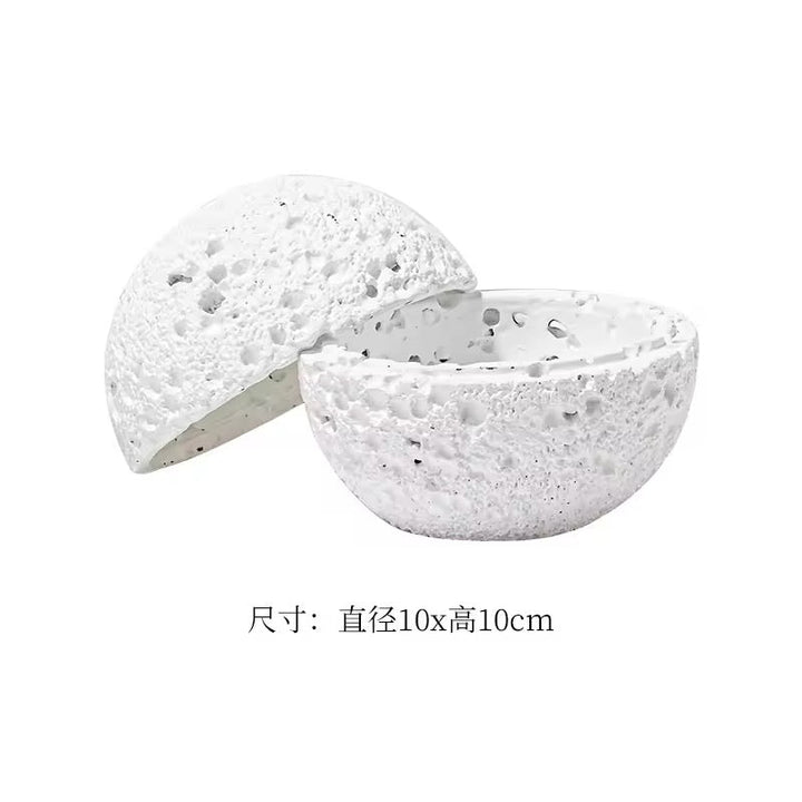 LavaTray - Volcanic Stone Ashtray with Lid