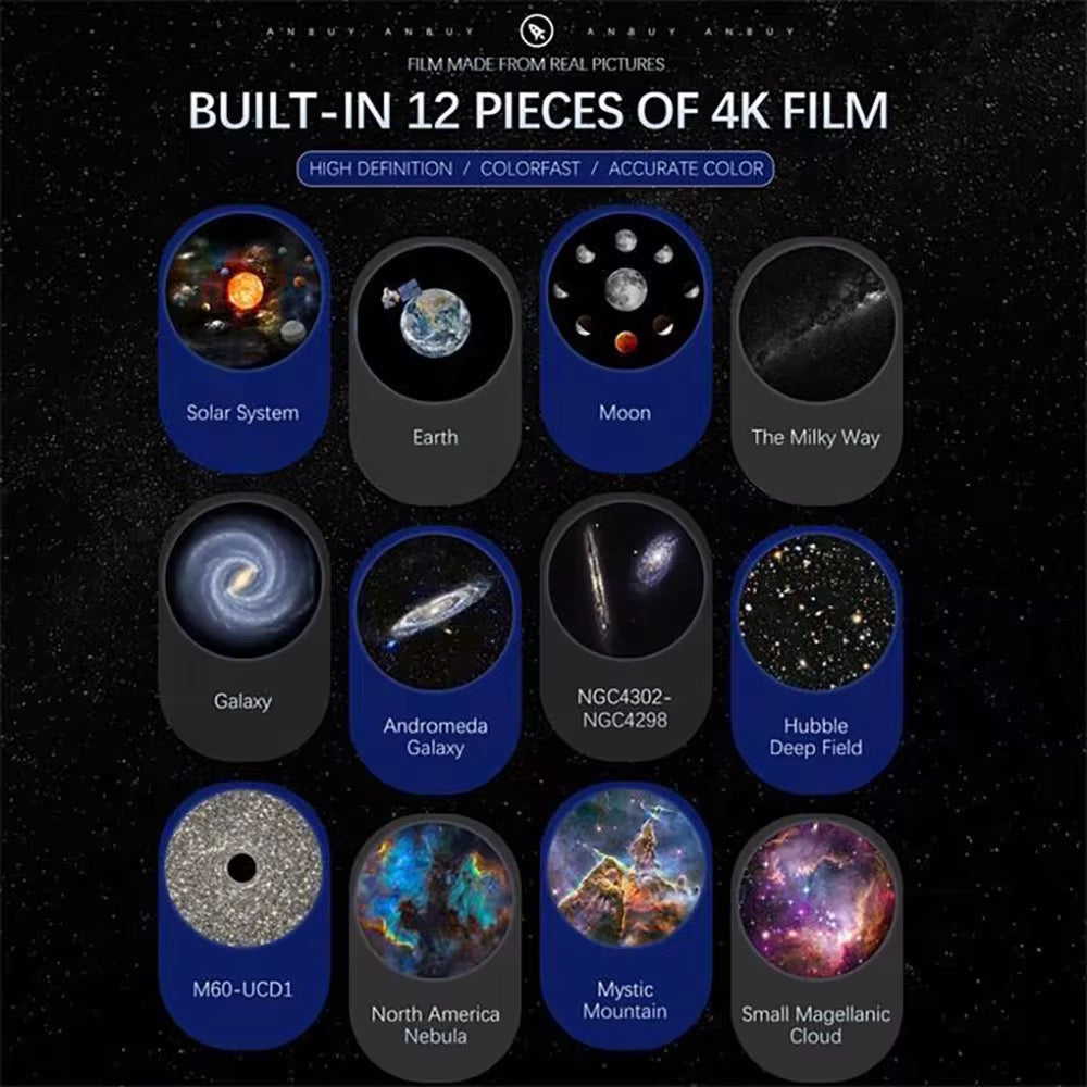 LED Star Projector Night Light