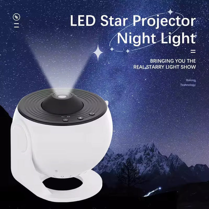 LED Star Projector Night Light