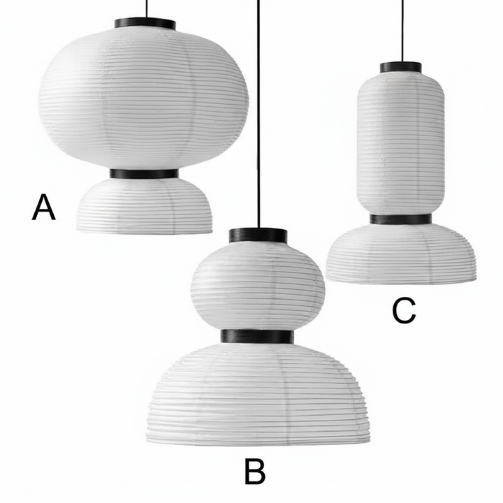 Modern Rice paper Pendant Lights
