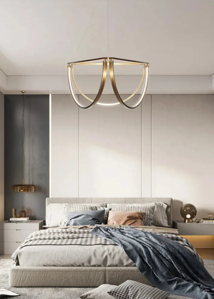 Modern LED Ring Chandelier