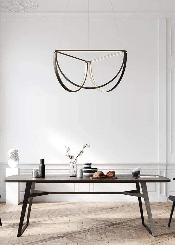 Modern LED Ring Chandelier