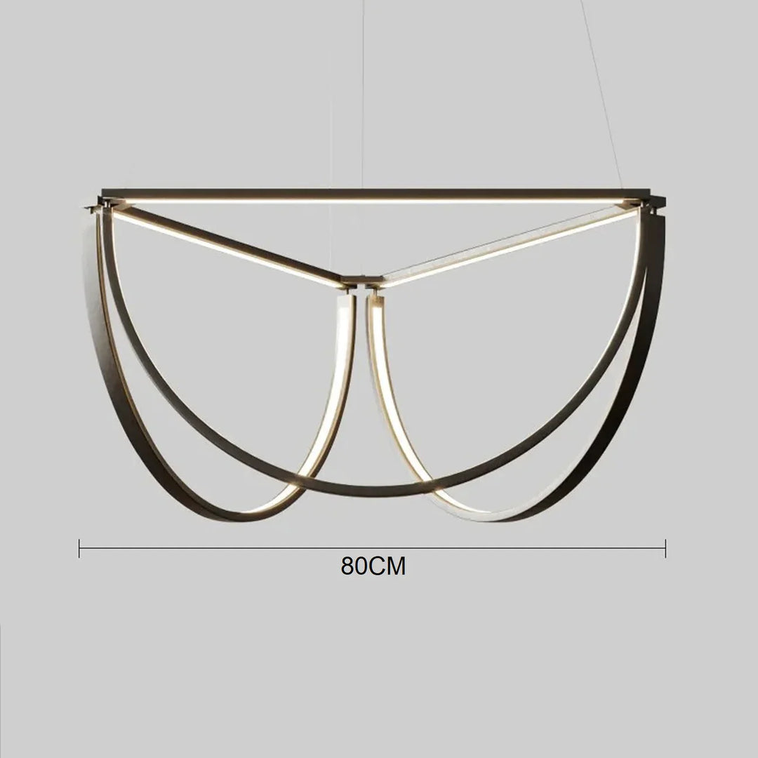 Modern LED Ring Chandelier