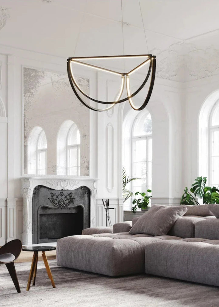 Modern LED Ring Chandelier