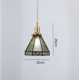 Green Tiffany Pendant Light