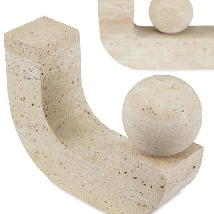 Modern Abstract Stone Sculpture Set