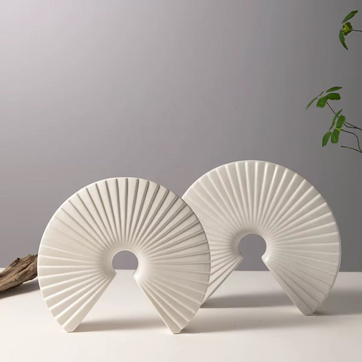 Modern Geometric Arch Sculpture