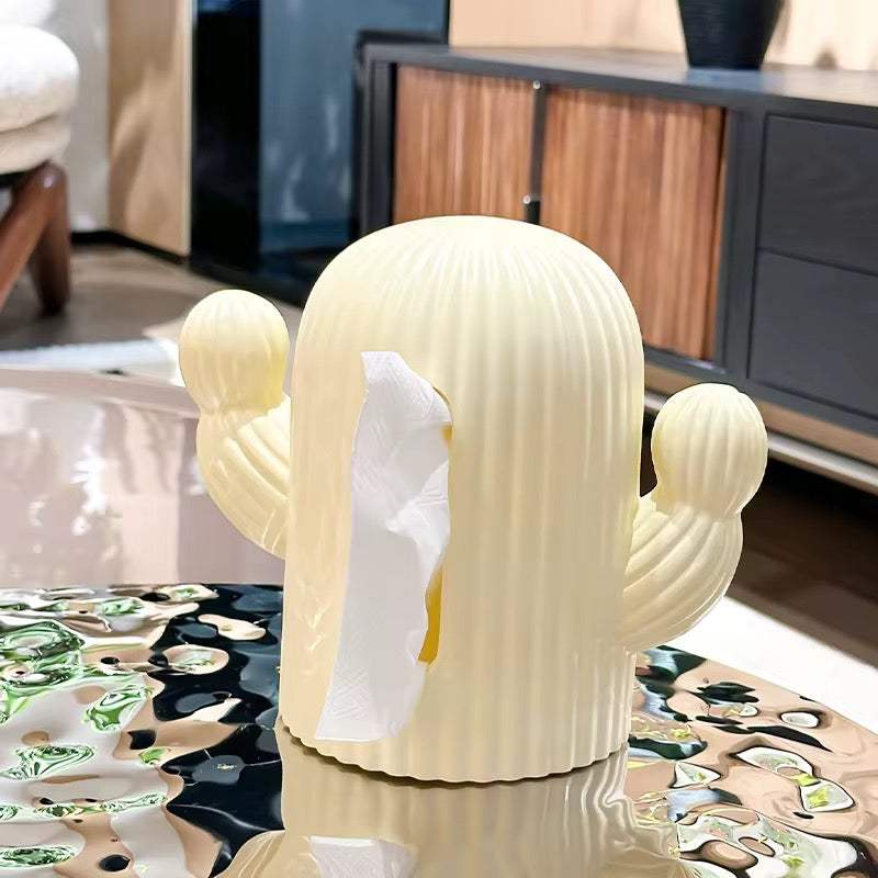 Cactus Design Tissue Box Cover