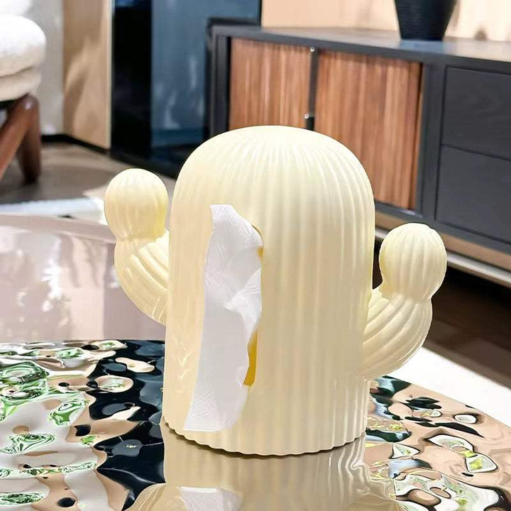 Cactus Design Tissue Box Cover