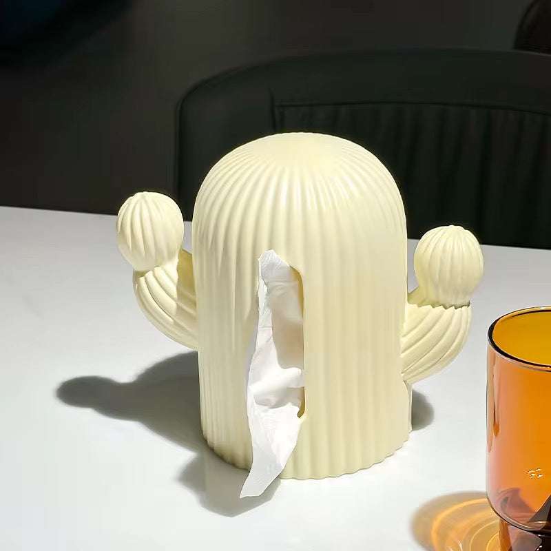 Cactus Design Tissue Box Cover