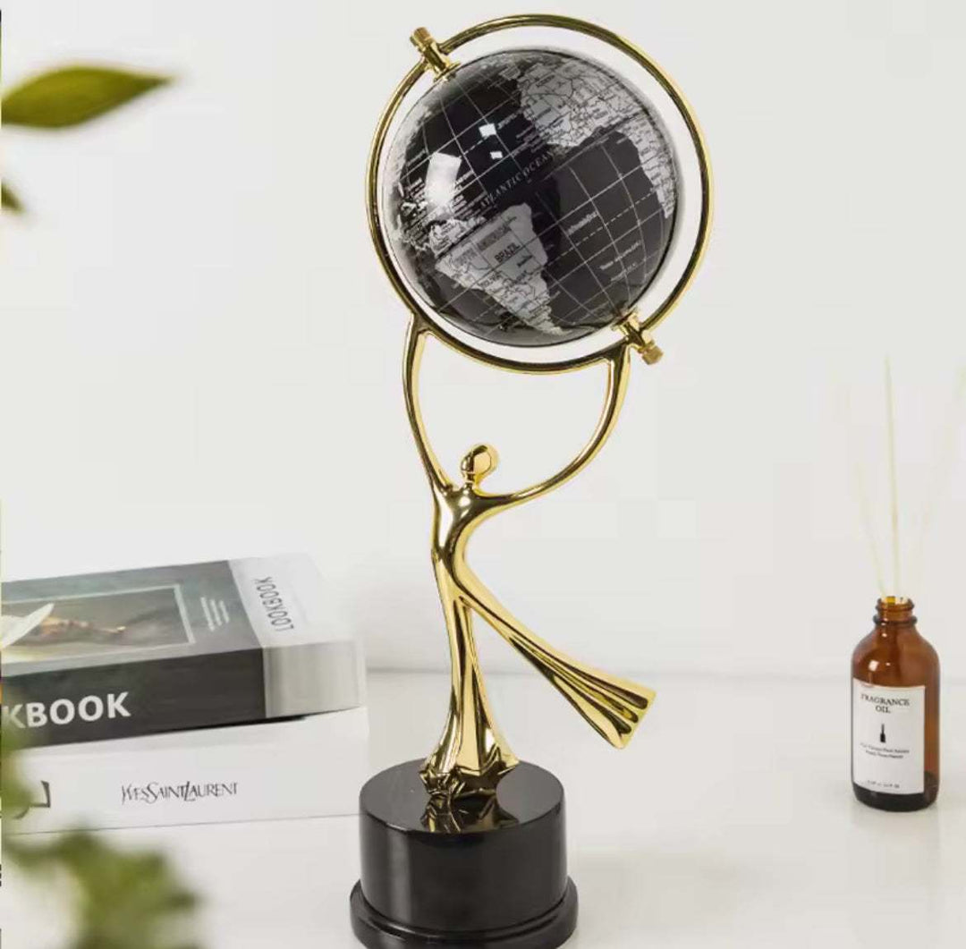 Golden Globe Holder Sculpture
