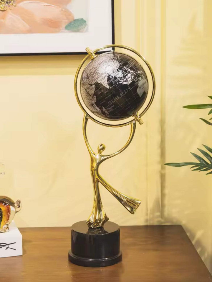 Golden Globe Holder Sculpture