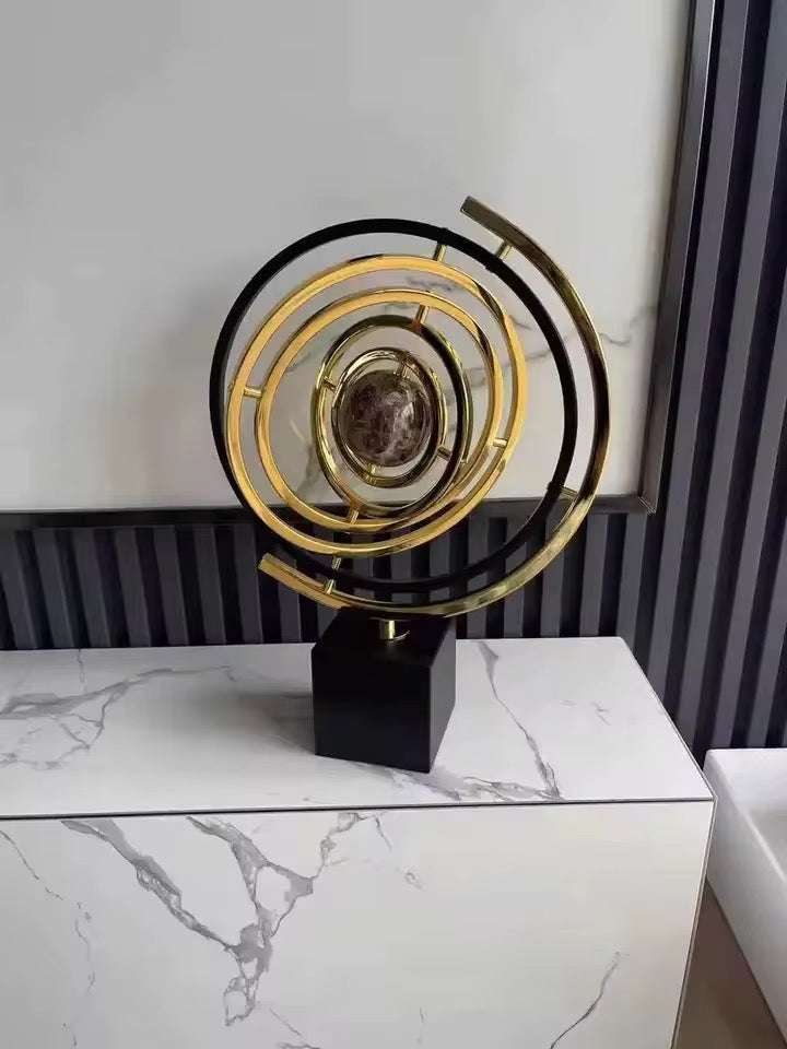 Luxury Orbital Ring Sculpture