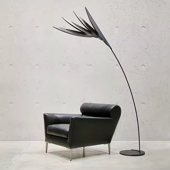 Sculptural Leaf Floor Lamp