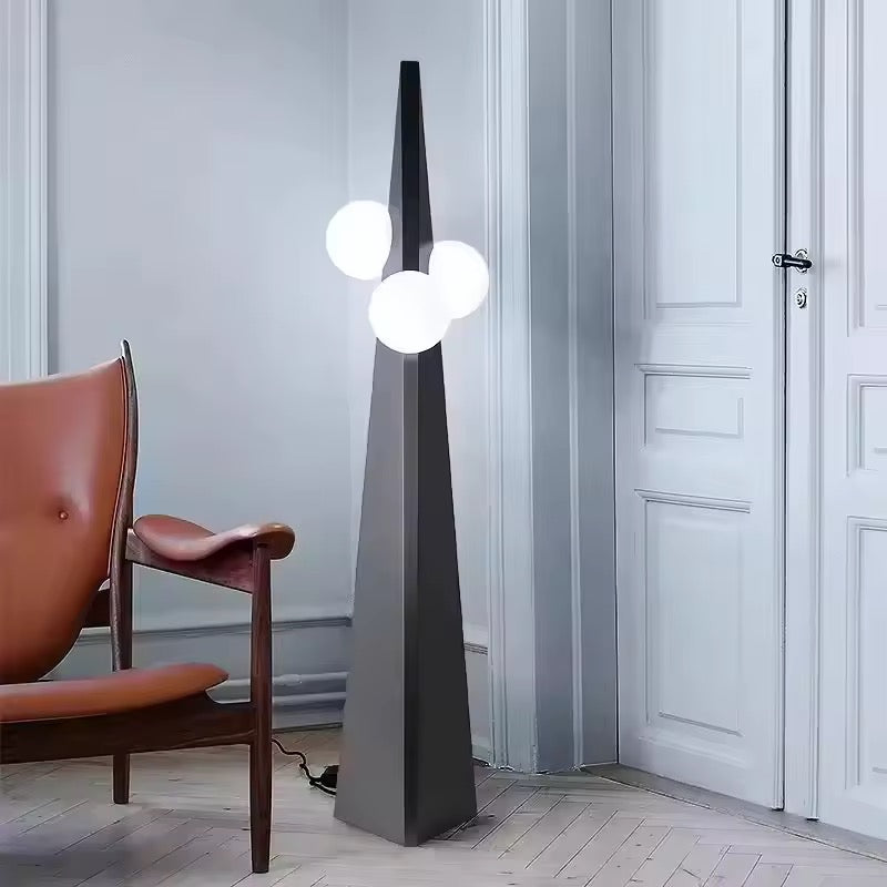 Modern Sculptural Corner Floor Lamp