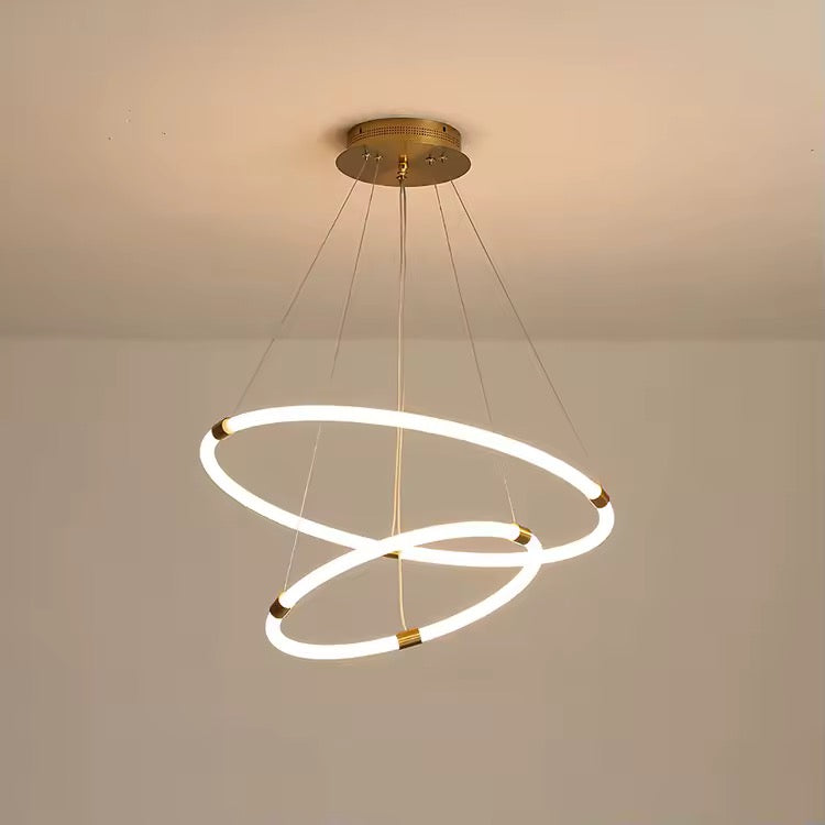 Modern LED Ring Chandelier