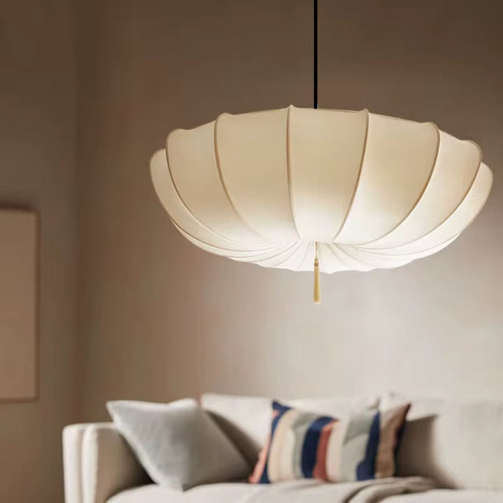 Classic Pleated Fabric Chandelier