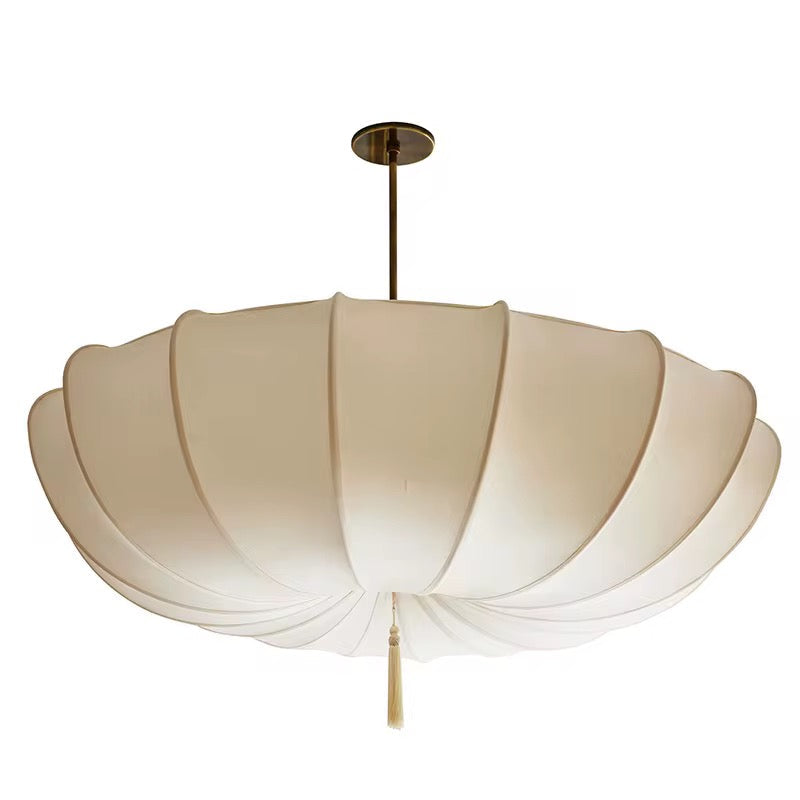 Classic Pleated Fabric Chandelier