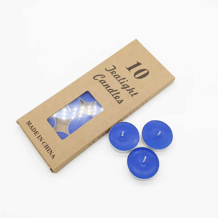 Colored Tealight Candles Set of 50 ( 5 packs )