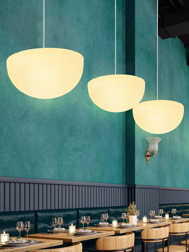 Minimal Bowl Pendant Set