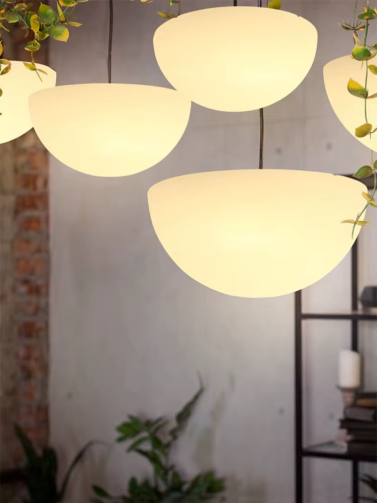 Minimal Bowl Pendant Set