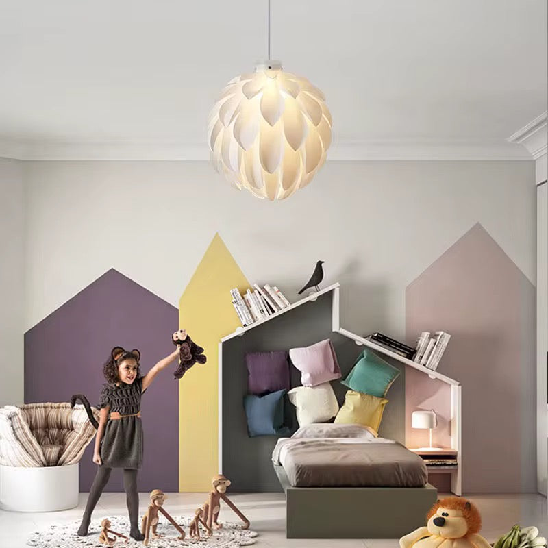 Petal Globe Pendant Light