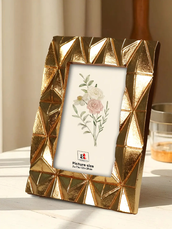 Antique Gold Ornate Photo Frame