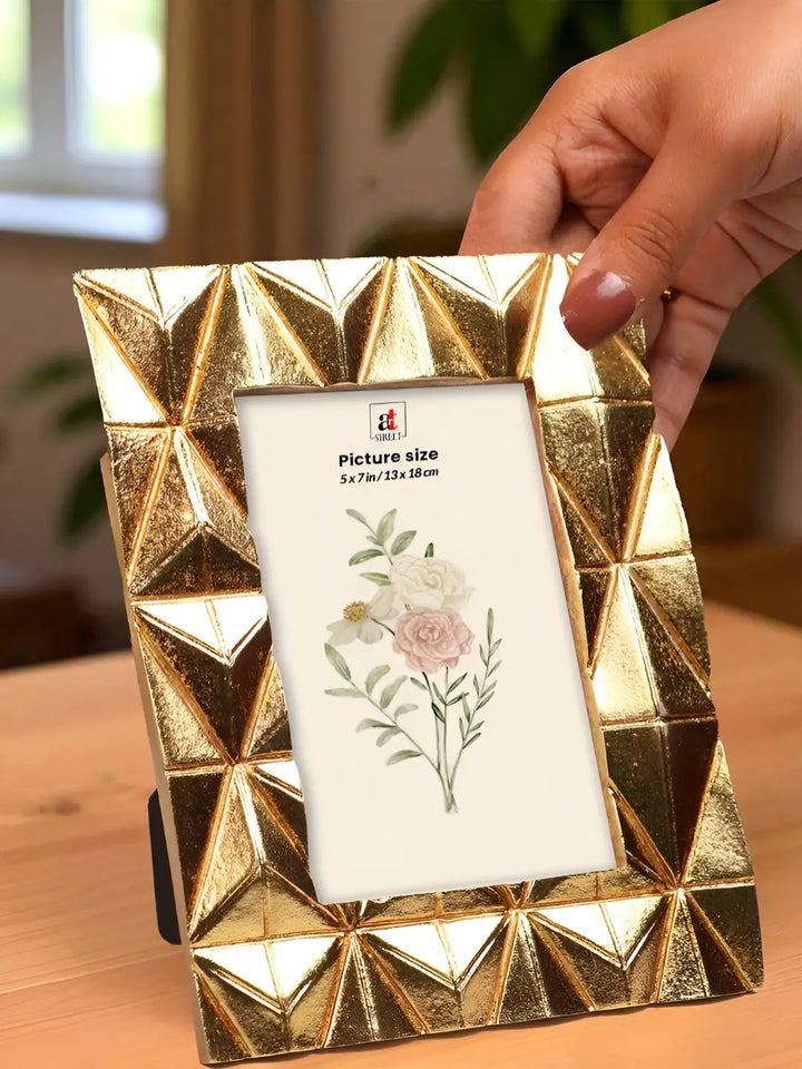 Antique Gold Ornate Photo Frame