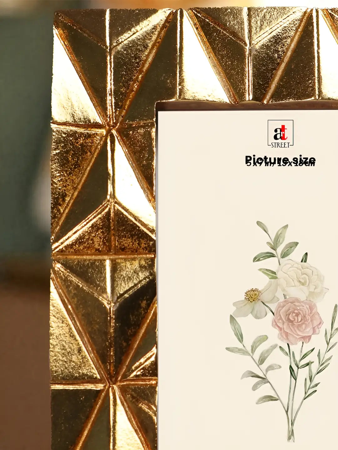 Antique Gold Ornate Photo Frame