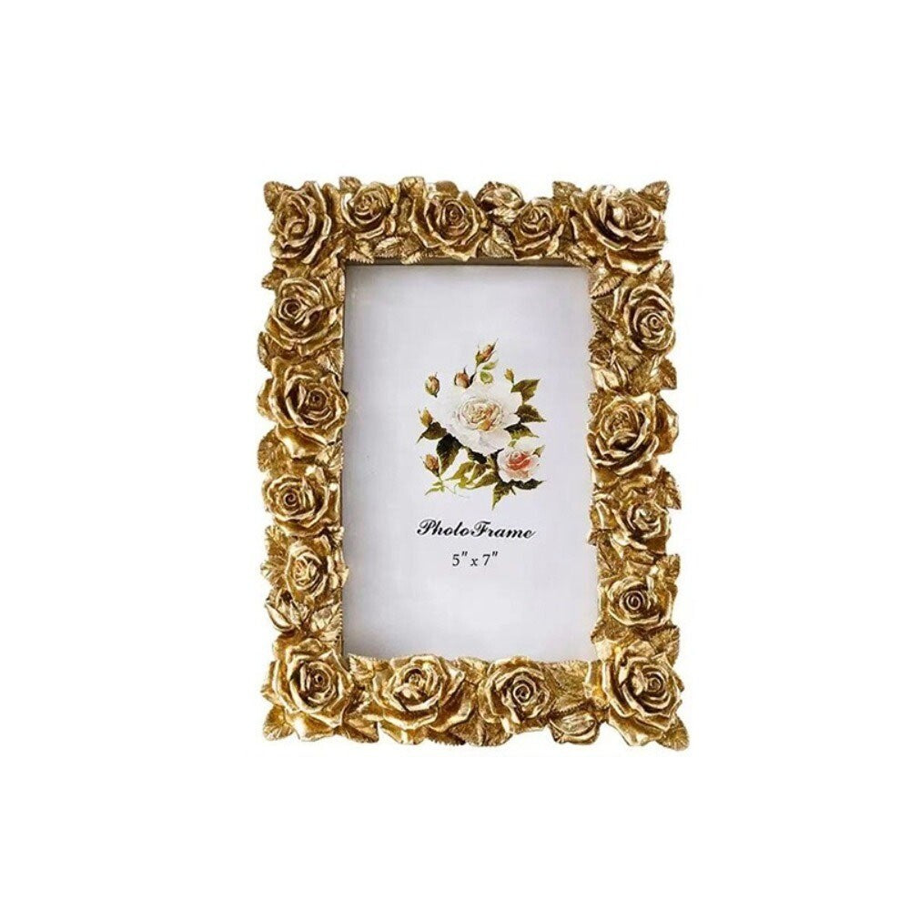 Antique Gold Ornate Photo Frame set of 3