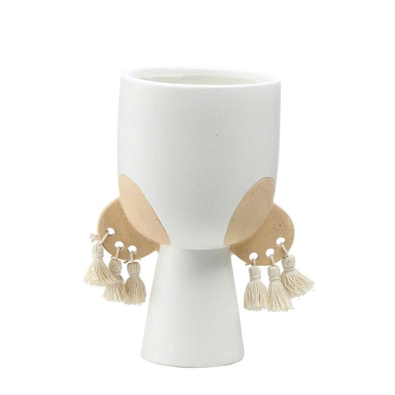 Modern Artistic Ceramic Vase Trio