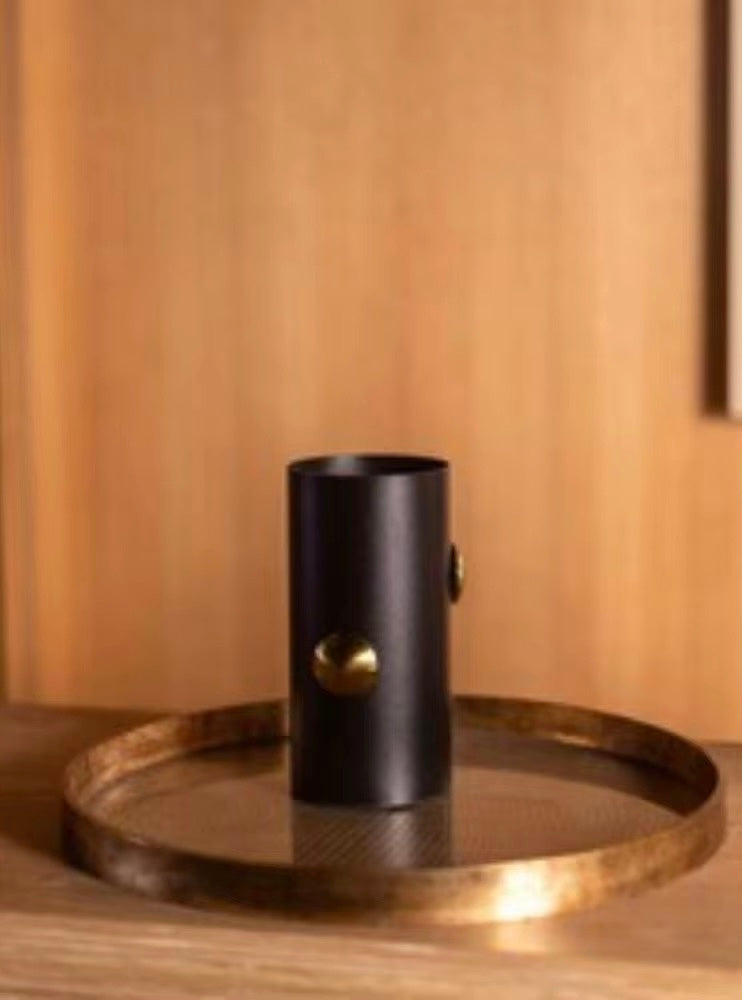 Black Modern Decorative Vase set of 2