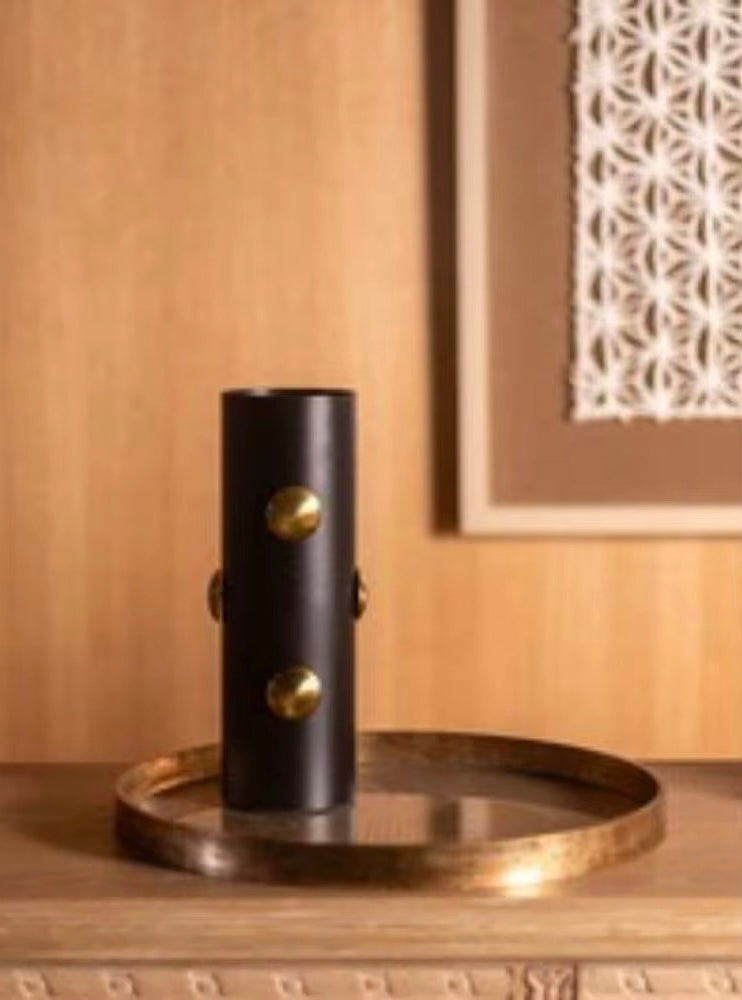 Black Modern Decorative Vase set of 2