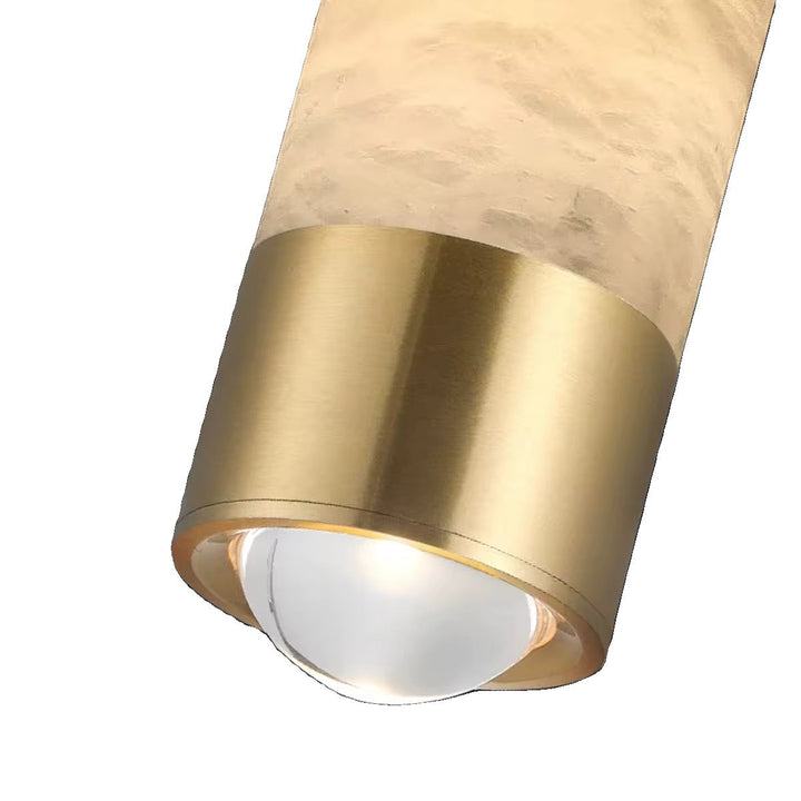 Cylinder Marble Pendant Light