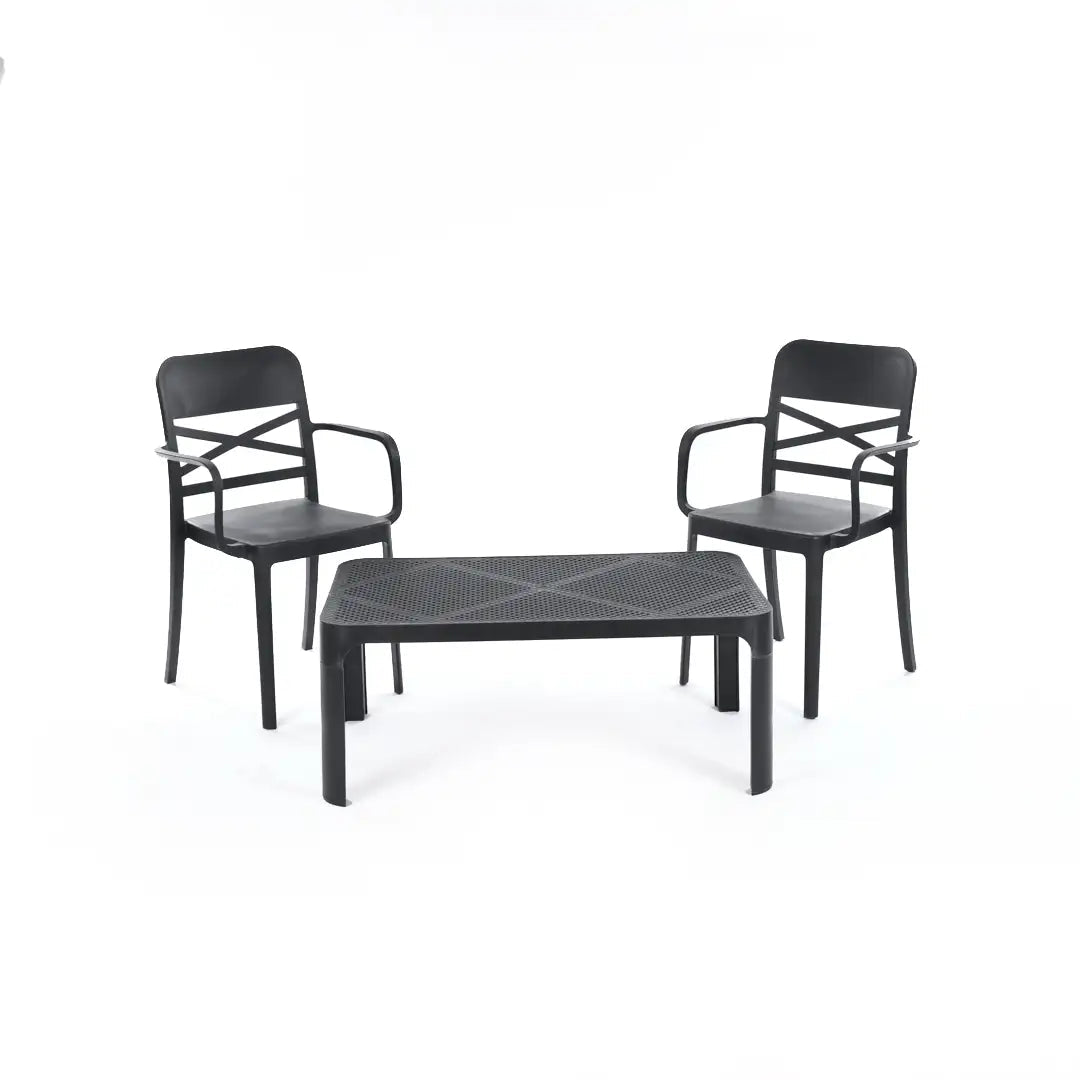 2 Flexi Armchair + Dot Coffee Table
