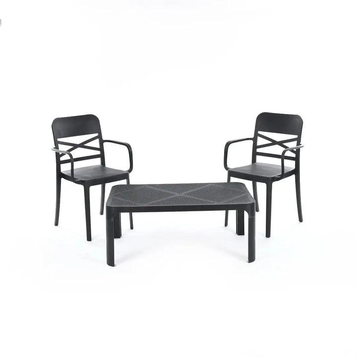2 Flexi Armchair + Dot Coffee Table